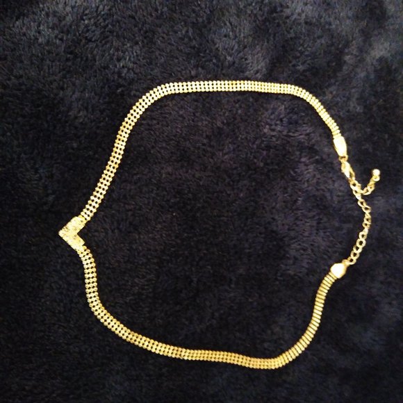 Silver-Beaded Necklace with Diamond-Studded Charm - Picture 3 of 5